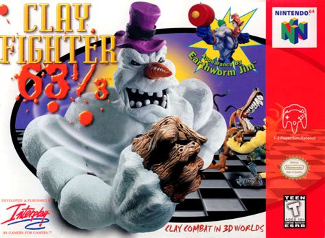  ClayFighter 63 1/3: Ett Udda Kampspel Med Lera Som Vapen!